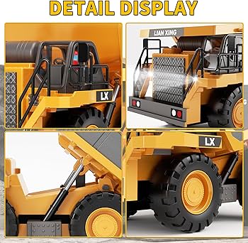 その他 Rc dump Amazon.com: 28°C RC Dump Truck Toy, Remote Control Dump